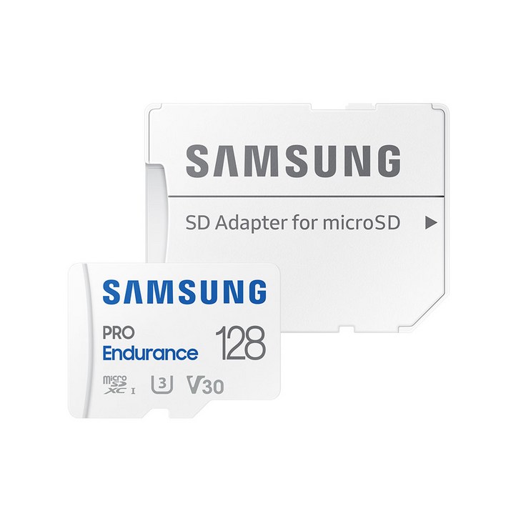 삼성전자 정품 마이크로 SD카드 PRO Endurance 128GB MBMJ128KA SD카드아답터 공식인증 R, 단품 삼성전자 정품 마이크로 SD카드 PRO Endurance 128GB MBMJ128KA SD카드아답터 공식인증 R, 단품