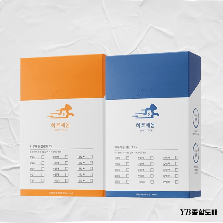 프로젝트21 하루채움 고양이 간식 종합영양제 12g, 15p