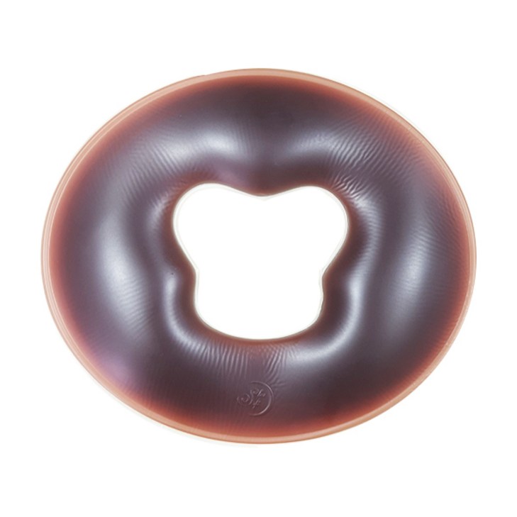 로이스 실리콘 원형 얼굴베개, 경락용 자국방지 안면베개, O자형 안면쿠션, 부드러운 촉감과 차원이 다른 편안함을 제공, 피부미용 얼굴패드