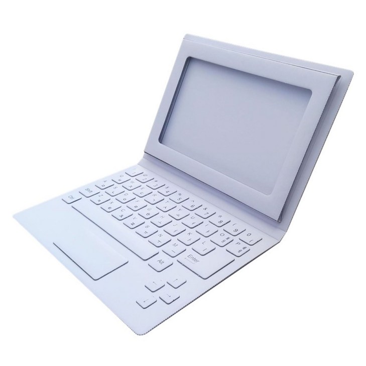 칼라노리상상 노트북생활도구 DIY 만들기 수업 페이퍼 크래프트, 1개