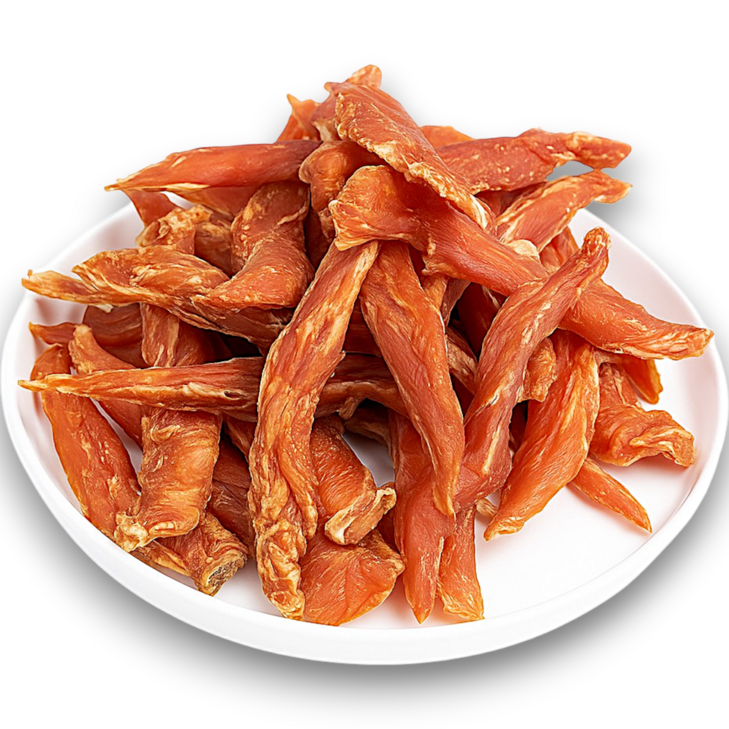 간식마트 강아지 수제간식 국내산 닭가슴 대용량 무방부제 치석제거 저지방 개껌 반려동물, 1kg, 3개, 닭가슴안심