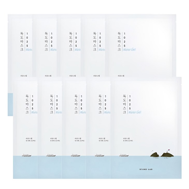 라운드랩 1025 독도 수분 워터겔 마스크 30ml