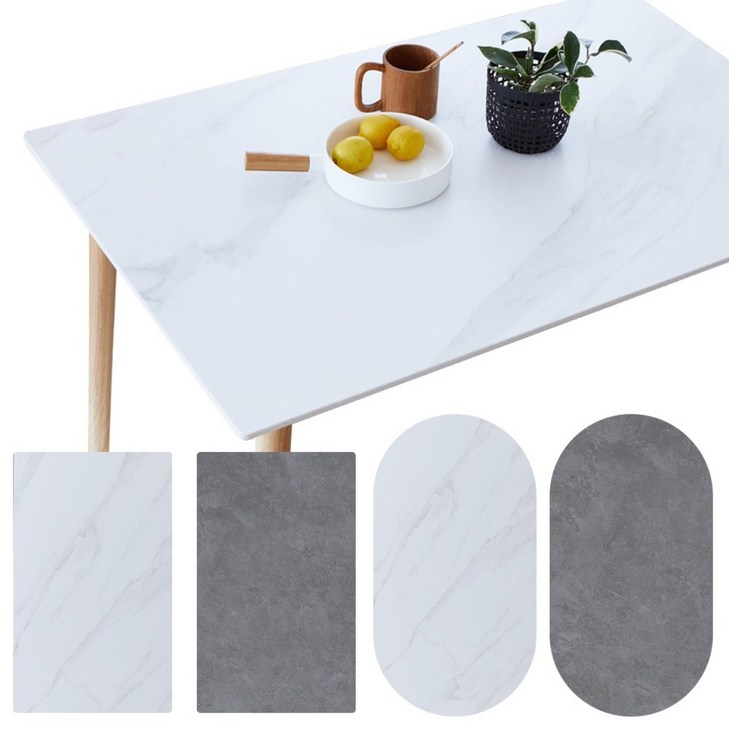 리비니아 포세린 12T 무광 2인 4인 6인 800 1200 1400 1600 1800 포세린 세라믹 상판2colors, 화이트, 6인용