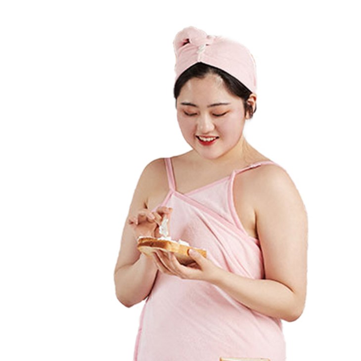 우아쥬르 3초 드라이 샤워가운 L