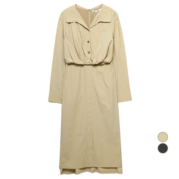 나이스클랍 여성용 투인원 셔츠 원피스 A244PWO903