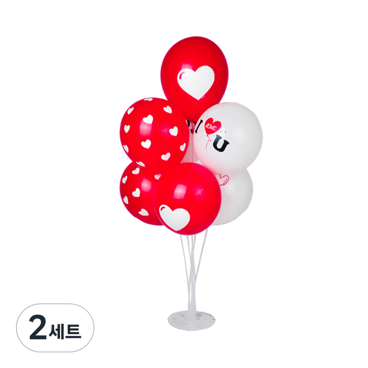 파티쇼 풍선꽂이장식세트70cm 인쇄
