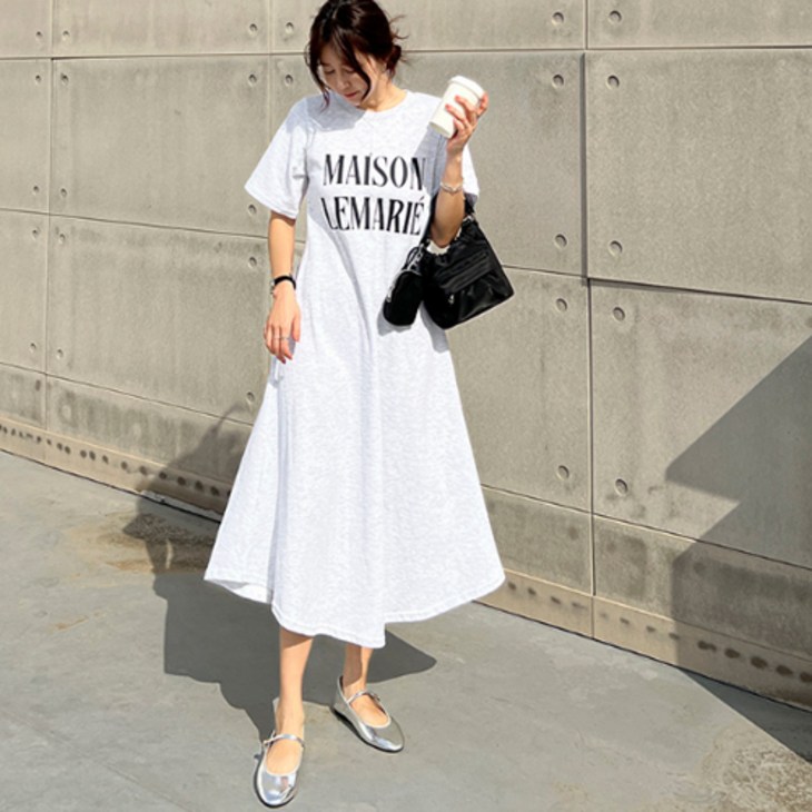 난닝구 폰크토 나염롱 원피스