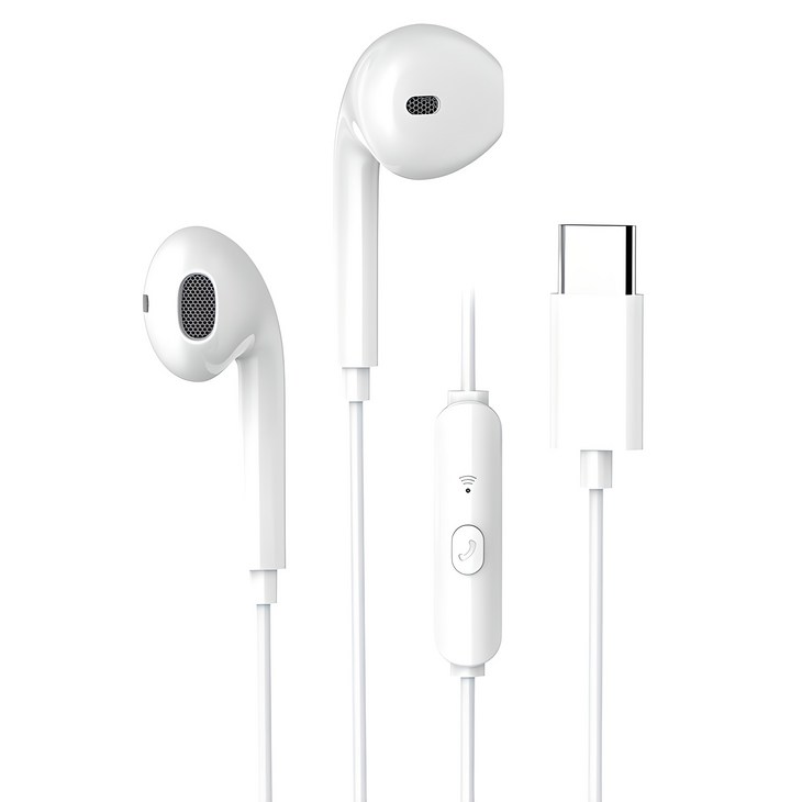 맥스틸 애플 아이폰 삼성 갤럭시 호환 C타입 오픈형 유선 이어폰