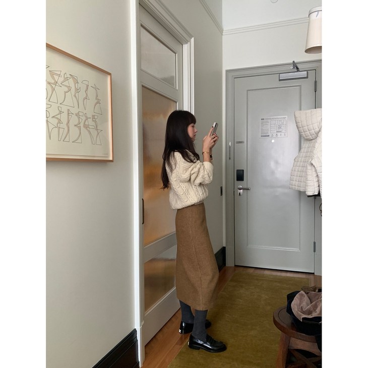underson언더슨 피니 부클스커트 (2color)