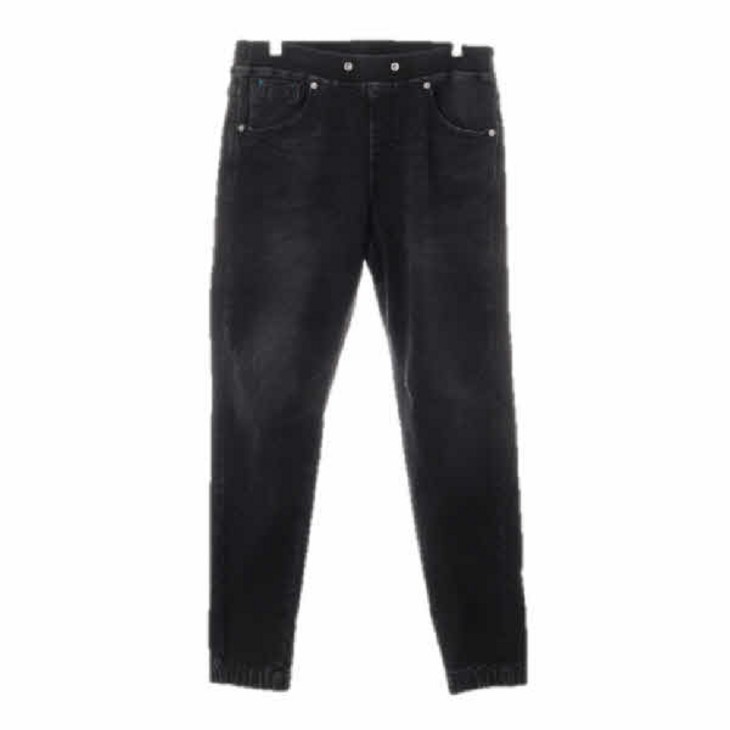 베이플로우 3670 [JPN] bayflow denim 흑청 데님 조거핏진 [3]
