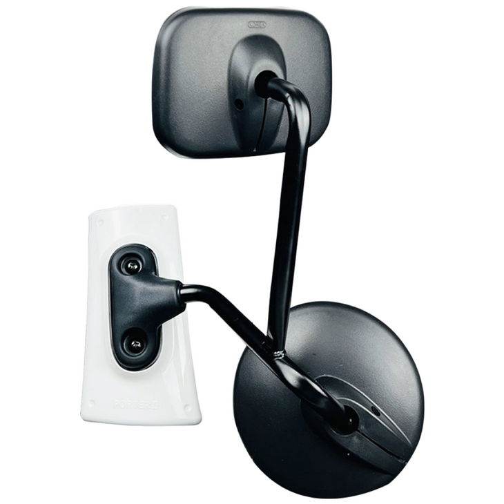 포터2 2in1 접착식 사이드미러  범퍼미러 광각보조미러 앞범퍼 1톤 화물차 앞거울, 현대 포터2  백색 , 1개