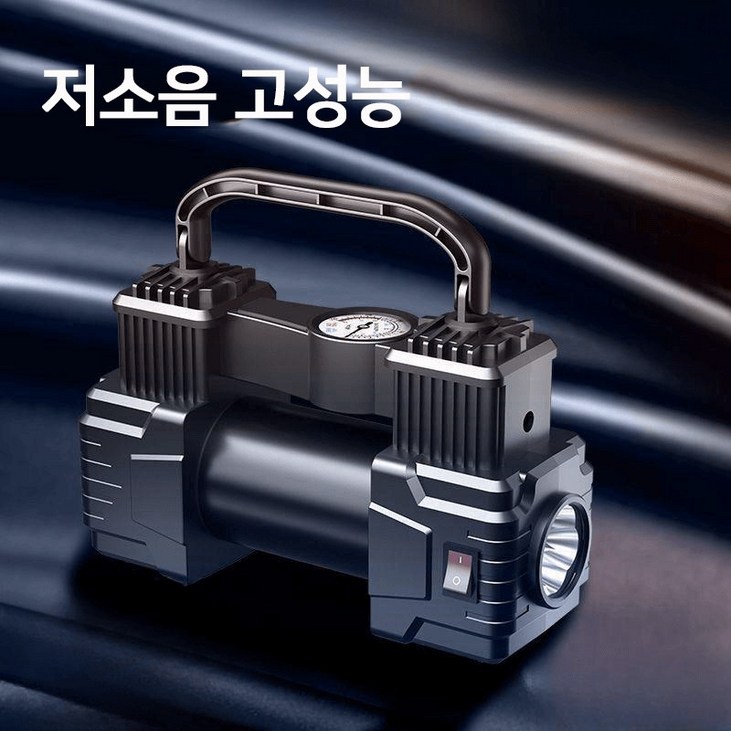 차량용 공기 주입기 , 자동차 타이어 자동 에어펌프, 기계식, 1개