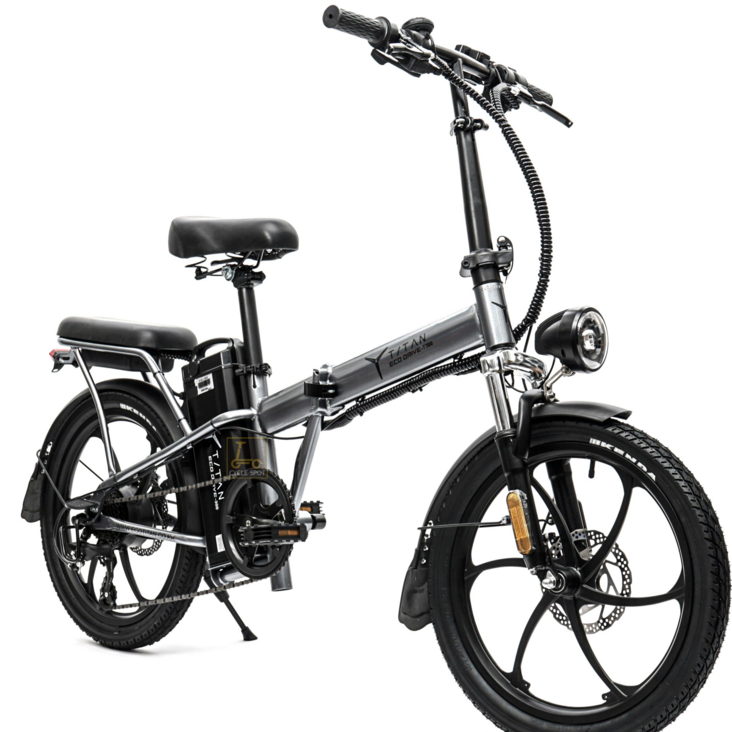 전기자전거 타이탄700 48v 10ah 500w 접이식 펫타이어 스로틀PAS겸용 자전거도로 주행가능, GRAY