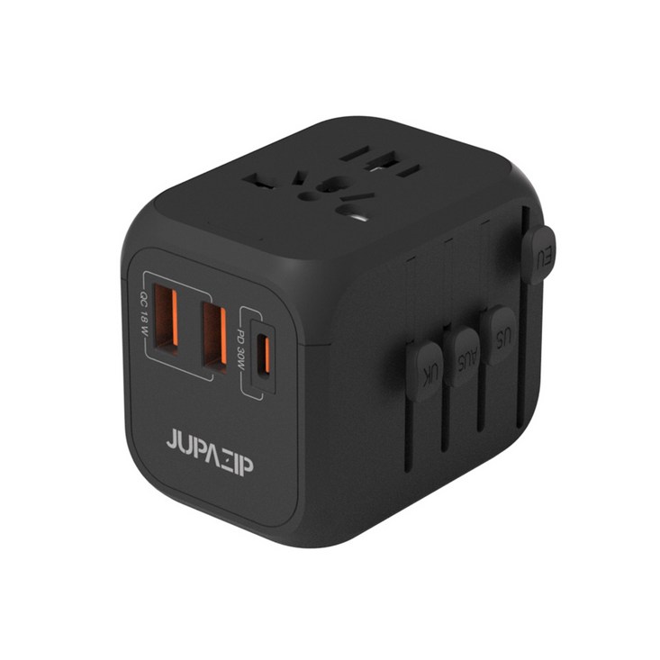 주파집 여행용 초고속 PD 30W usb 멀티 어댑터 JPAD300, 1개 주파집 여행용 초고속 PD 30W usb 멀티 어댑터 JPAD300, 1개