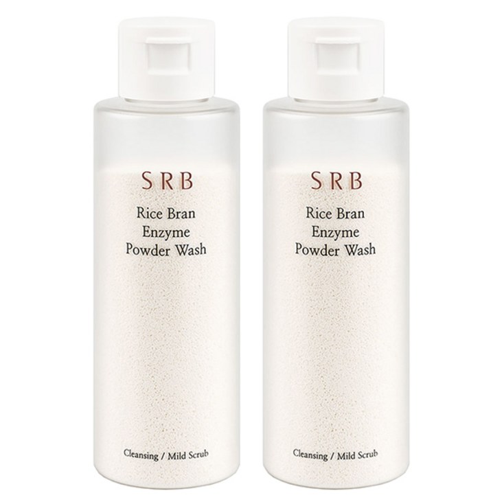 에스알비 쌀뜨물 효소 세안제 클렌징 파우더, 70g, 2개