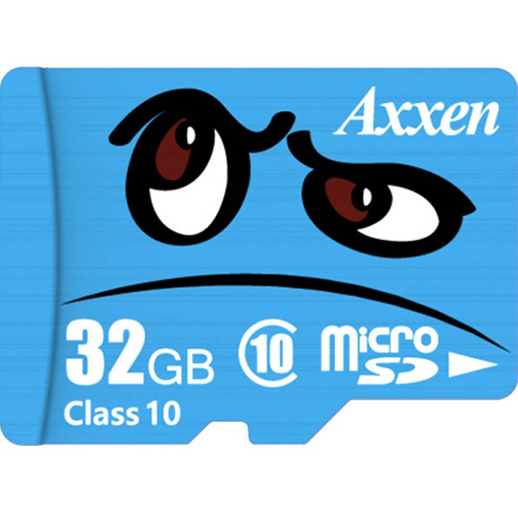 액센 캐릭터 마이크로 SD카드, 32GB - 투데이밈