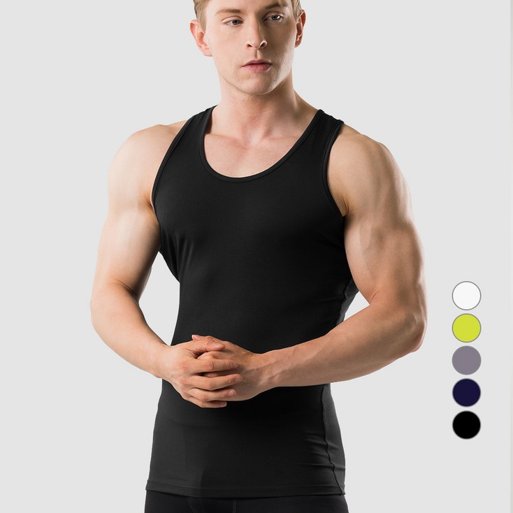 아르메데스 남성용 기능성 쿨 런닝나시 PMN01