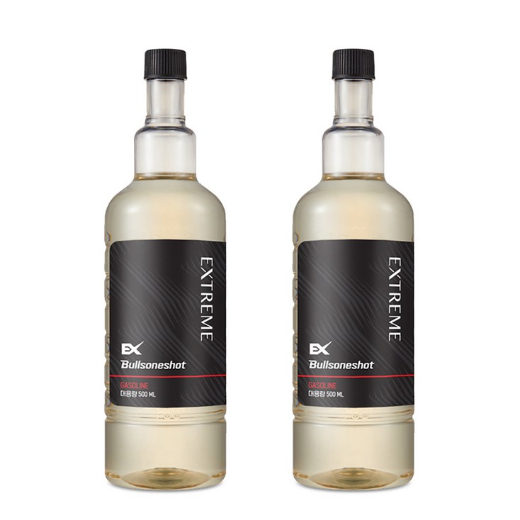 불스원 불스원샷 익스트림 연료첨가제 가솔린 휘발유 500ml, 2개, 가솔린휘발유