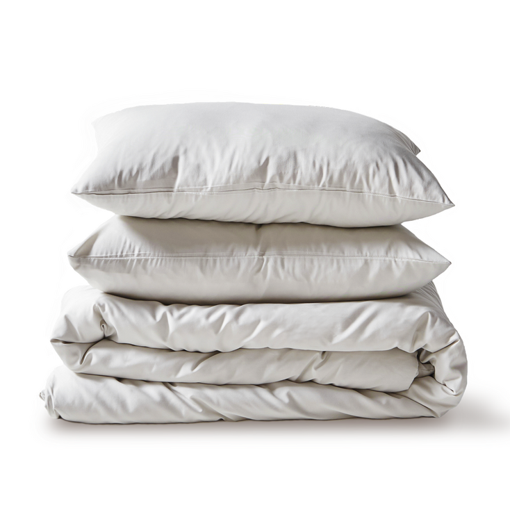 스칸디나비안 포레스트 모달 바이오워싱 솔리드 이불베개 커버세트SSQ