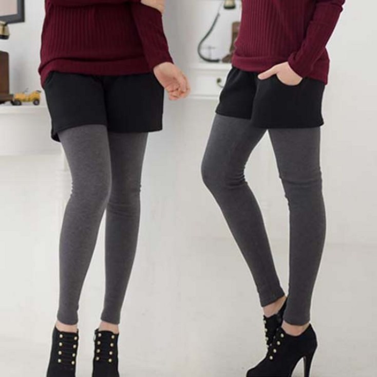 임산부 왕기모반바지레깅스 빅사이즈 외출 임부복바지