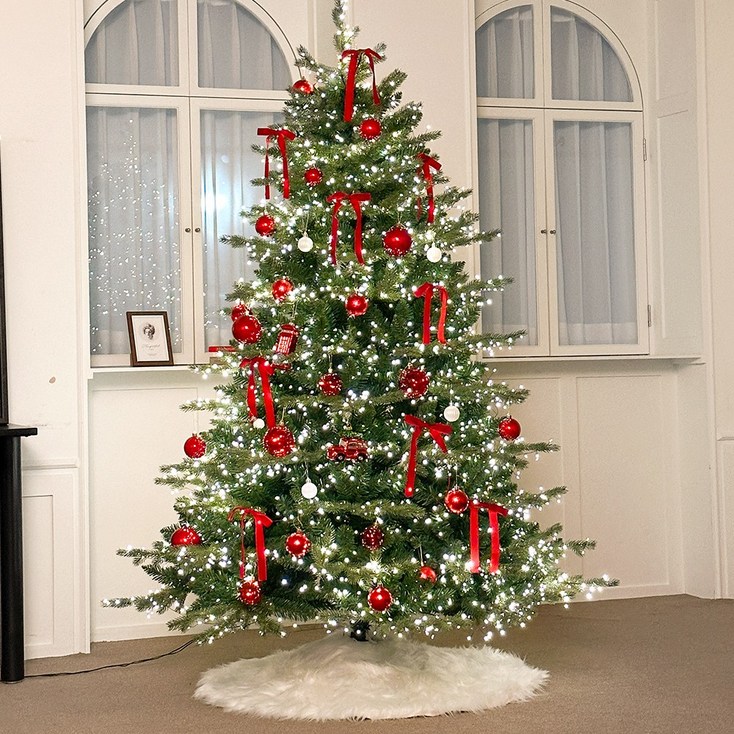 루시아이 홀리졸리 크리스마스 오너먼트 세트, 1세트, 레드