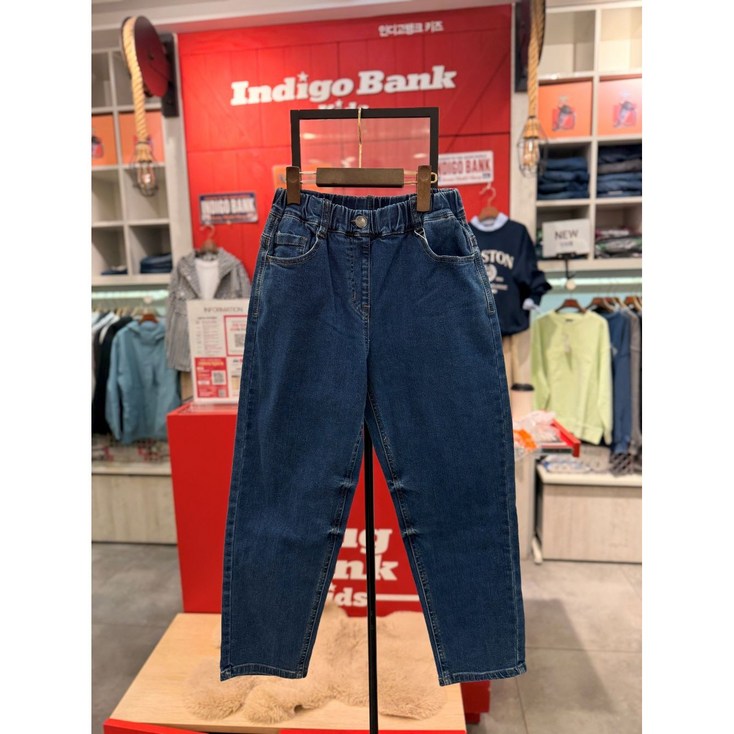 인디고뱅크키즈초특가세일청바지세일시그니처 릴렉스핏 데님 팬츠 IKTJ24SG2NC평택점