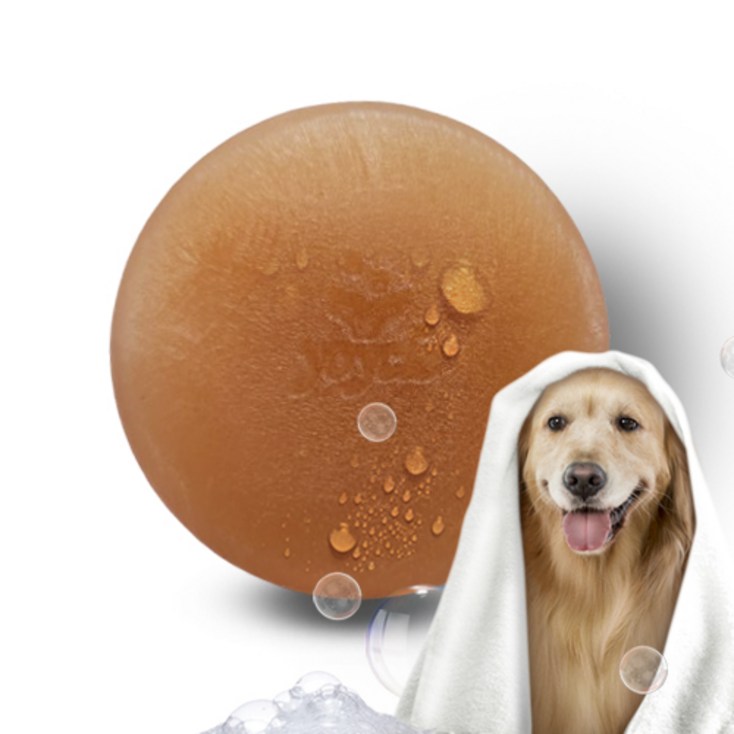 강아지 비누 미용에 좋은 순수 꿀이 들어간 비타민 비누 순수 꿀 반려견 미용비누