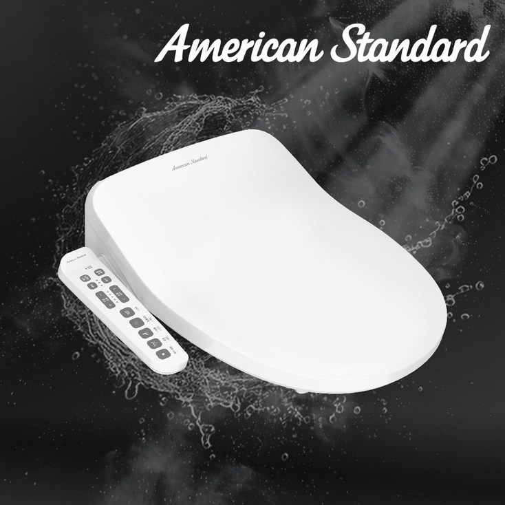 25년 신모델 아메리칸 스탠다드 아쿠아 비데 IPX7 완전 방수 필터없는 직수형, 고객직접설치, 아쿠아2건조O