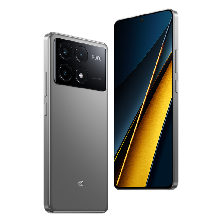 월드 프리미어 POCO X6 Pro 5G 스마트폰 글로벌 버전 MTK Dimensity 8300 울트라 크리스탈 레스 120Hz 플로우 아몰레드 디스플레이, 그레이, 512GB 월드 프리미어 POCO X6 Pro 5G 스마트폰 글로벌 버전 MTK Dimensity 8300 울트라 크리스탈 레스 120Hz 플로우 아몰레드 디스플레이, 그레이, 512GB