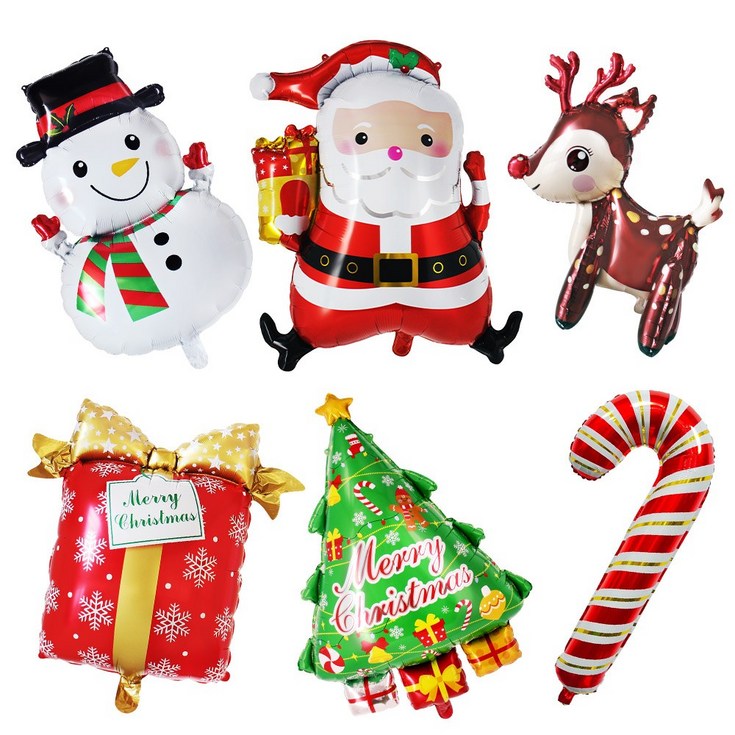 크리스마스 풍선 6종 세트