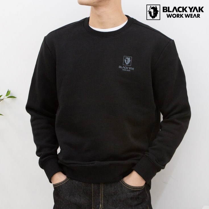 블랙야크 애슬레저 기모 맨투맨 남자 여자 커플티 BKJ1012 블랙야크 애슬레저 기모 맨투맨 남자 여자 커플티 BKJ1012