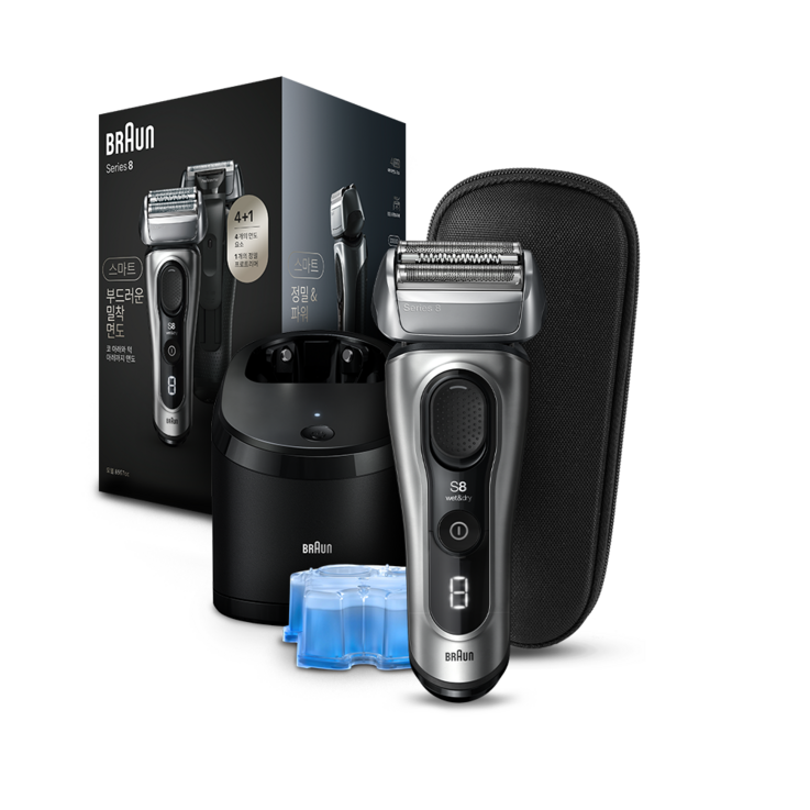 BRAUN 시리즈 8 SMART 전기면도기 세트 BRAUN 시리즈 8 SMART 전기면도기 세트