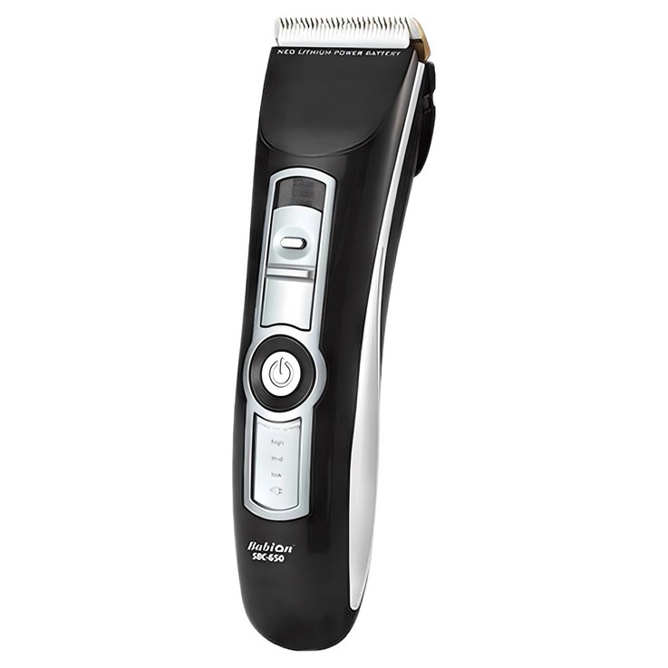 바비온 네오리튬 반려동물 이발기 SBC650, 블랙, 1개