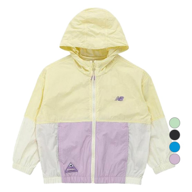 뉴발란스키즈 Fishing Club 2 컬러블럭 홑겹 바람막이 뉴발란스키즈 Fishing Club 2 컬러블럭 홑겹 바람막이