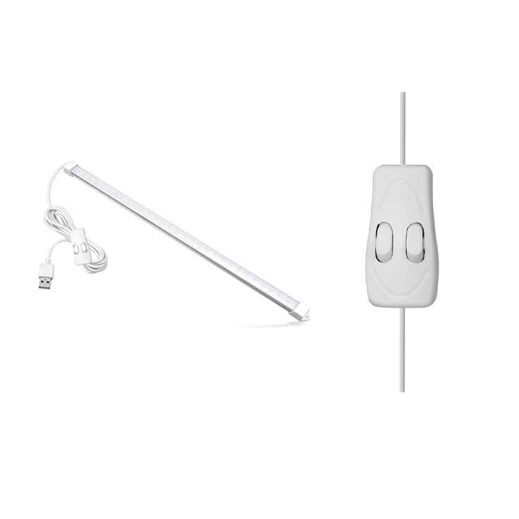 대한 USB LED 바 조명 대 3색 52cm 대한 USB LED 바 조명 대 3색 52cm