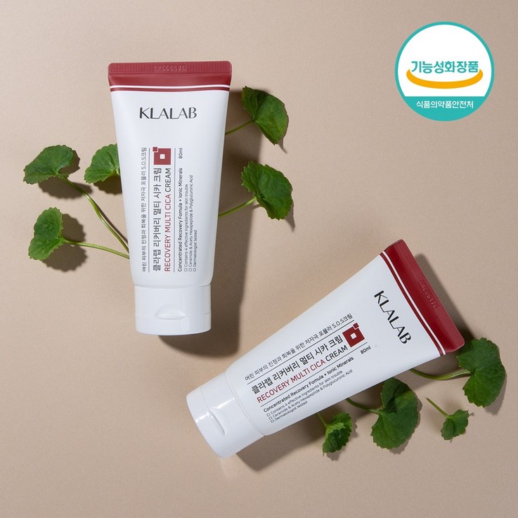 본사정품 클라랩 리커버리 멀티 시카크림 리페어크림, 2개, 80ml