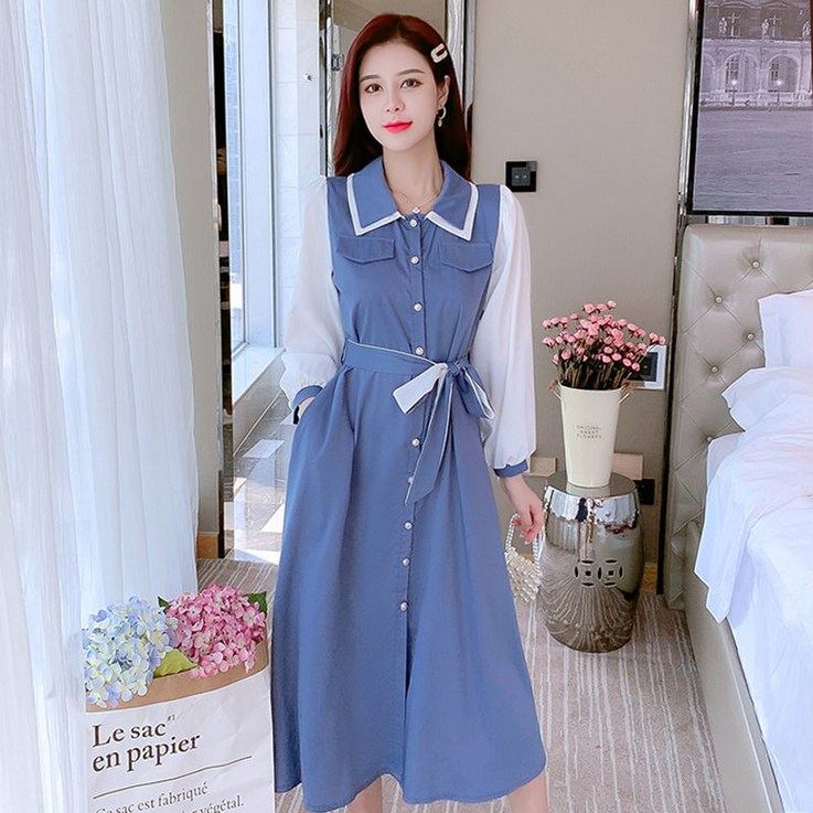 만씬 롱 원피스형 선녀 스커트 만씬 롱 원피스형 선녀 스커트