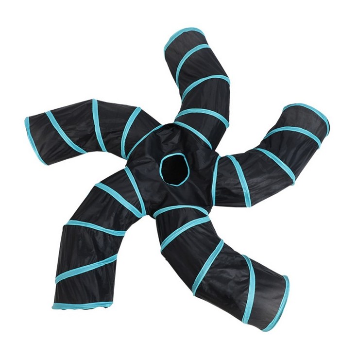 카무라라 고양이 터널 S자형 캣터널 장난감