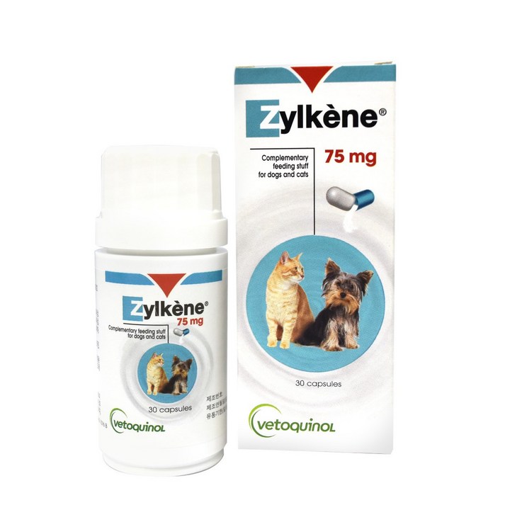 베토퀴놀 질켄 30캡슐 75mg 강아지 고양이 겸용 스트레스 완화, 1개, 75mg