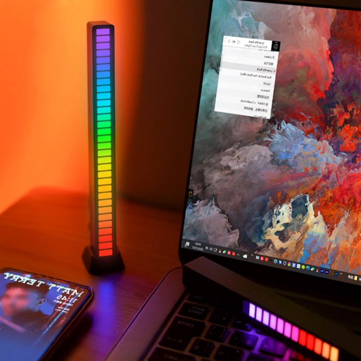 이퀄라이저 RGB 게이밍조명 라이트바 LED 모니터 간접조명 파티 틱톡 무드등 라이팅타워 이퀄라이저 RGB 게이밍조명 라이트바 LED 모니터 간접조명 파티 틱톡 무드등 라이팅타워
