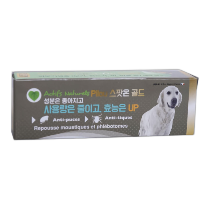 강아지 심장사상충 외부기생충약 스팟온 골드 대형견 1 5ml 넥스가드 레볼루션 대용품 1021454