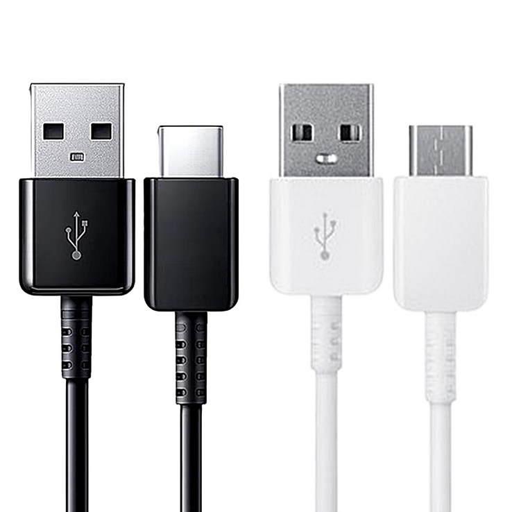 neonp 11 삼성 전용 USB C타입 고속 충전케이블 최대 25W지원 갤럭시 정품 호환, 2개, 혼합, 200cm