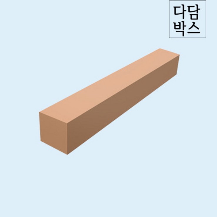 긴택배포장박스 지관 골프채 낚시대 우산 현수막 길어지는골판지박스 100X100X1000, 1개