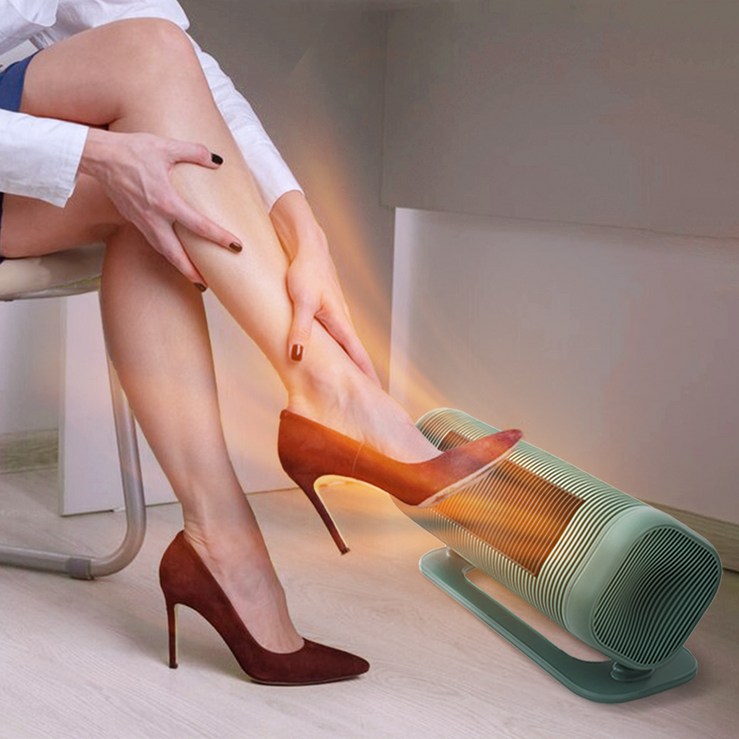 아이프리 미니 전기 발난로 PTC 사무실 온풍기 히터 시즌2