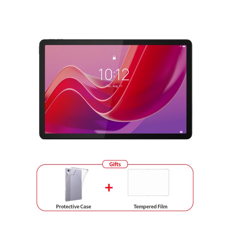 레노버 자오양 K10 태블릿 10.95형 8G Wifi 128G 옥타코어 한국어 지원 가능 글로벌 버전 보호 케이스 강화 필름, WiFi, 블랙, 128GB
