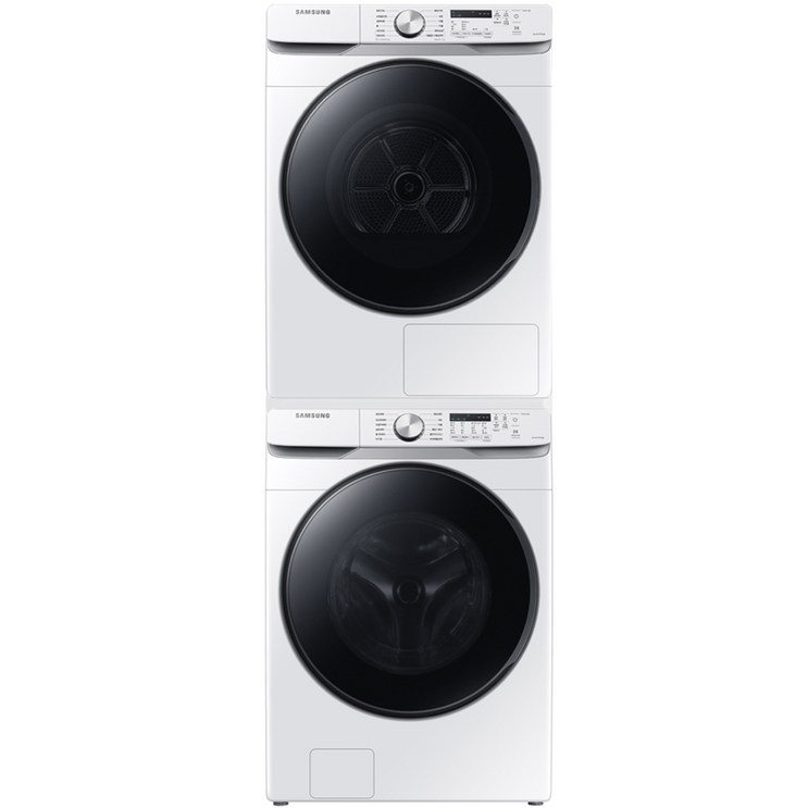 삼성전자 그랑데 세탁기 WF19T6000KW 19kg 건조기 DV17T8520BW 17kg 직렬설치 키트 방문설치