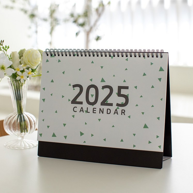 세우세 2025년 프리미엄 일러스트 탁상달력 캘린더, 1개 세우세 2025년 프리미엄 일러스트 탁상달력 캘린더, 1개