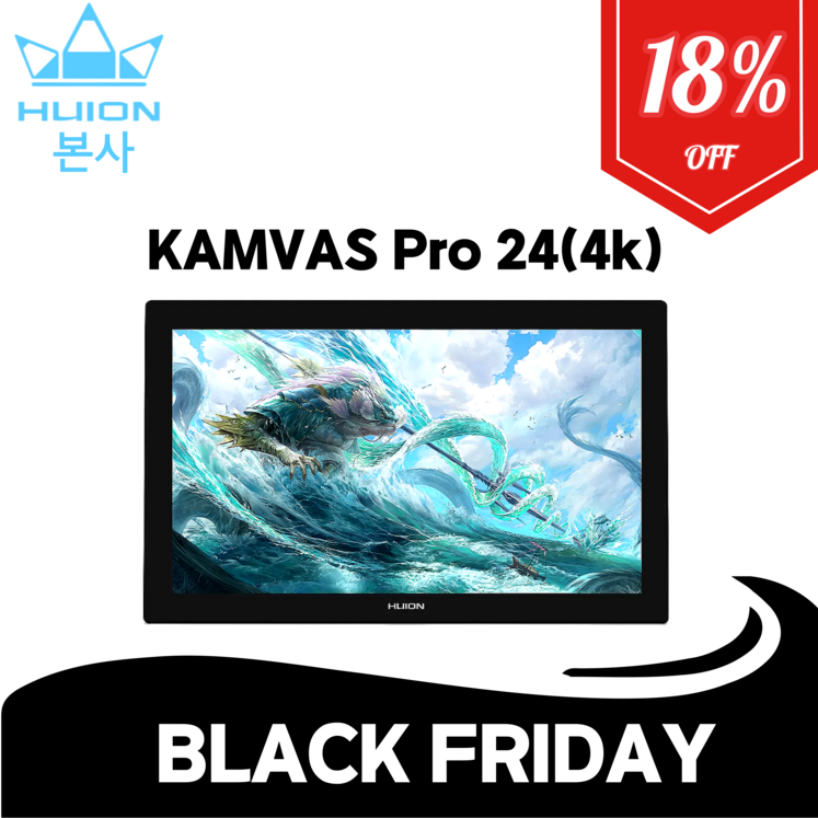 휴이온 본사 스토어 휴이온 액정타블렛 24인치 Kamvas Pro 24 4K 초고화질 휴이온 본사 스토어 휴이온 액정타블렛 24인치 Kamvas Pro 24 4K 초고화질