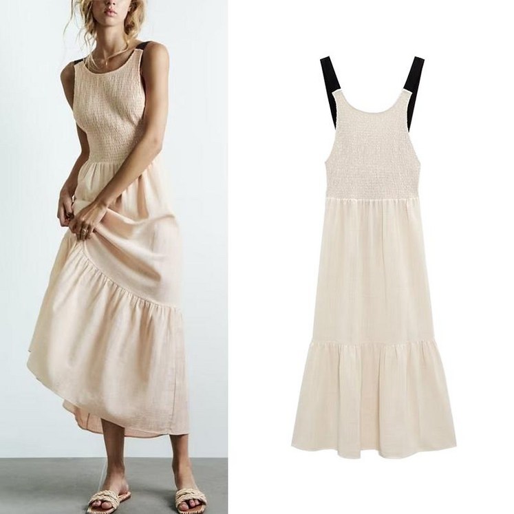 KYO컴퍼니 ZARA 백리스 롱원피스 휴양지룩 바캉스 여름 드레스 KYO컴퍼니 ZARA 백리스 롱원피스 휴양지룩 바캉스 여름 드레스