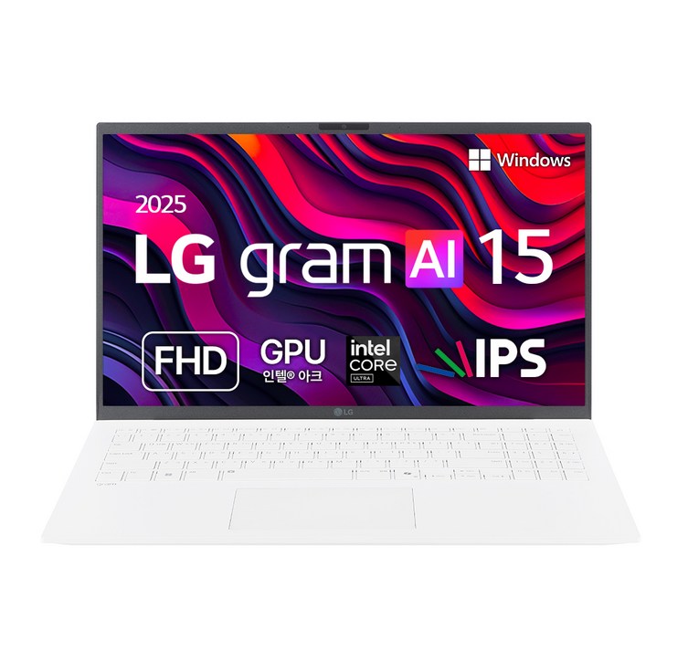 LG전자 2025 그램 AI 15 FHD 코어Ultra5 애로우레이크